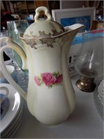 Bavarian marked tea pitcher