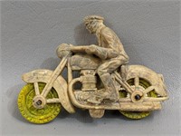 Small 1950's Auburn Toy Company Motorcycle
