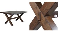NEW Danna Extendable Trestle Dining Table