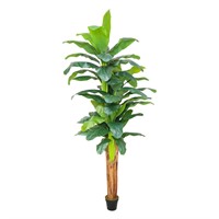 Hobyhoon Extra Tall 8.5ft Banana Leaf Tree - Artif