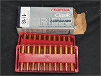 BOX OF FEDERAL CLASSIC 30-30 WIN (20 RNDS)