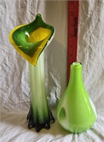 Vintage Hand Blown Vases