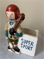 Vintage Ultimate Sports Fan Planter
