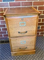 2 Drawer File Cabinet