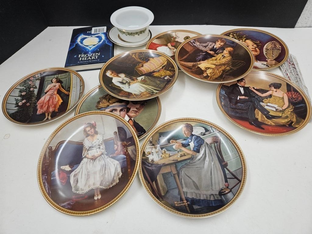 Norman Rockwell Collector Plates +