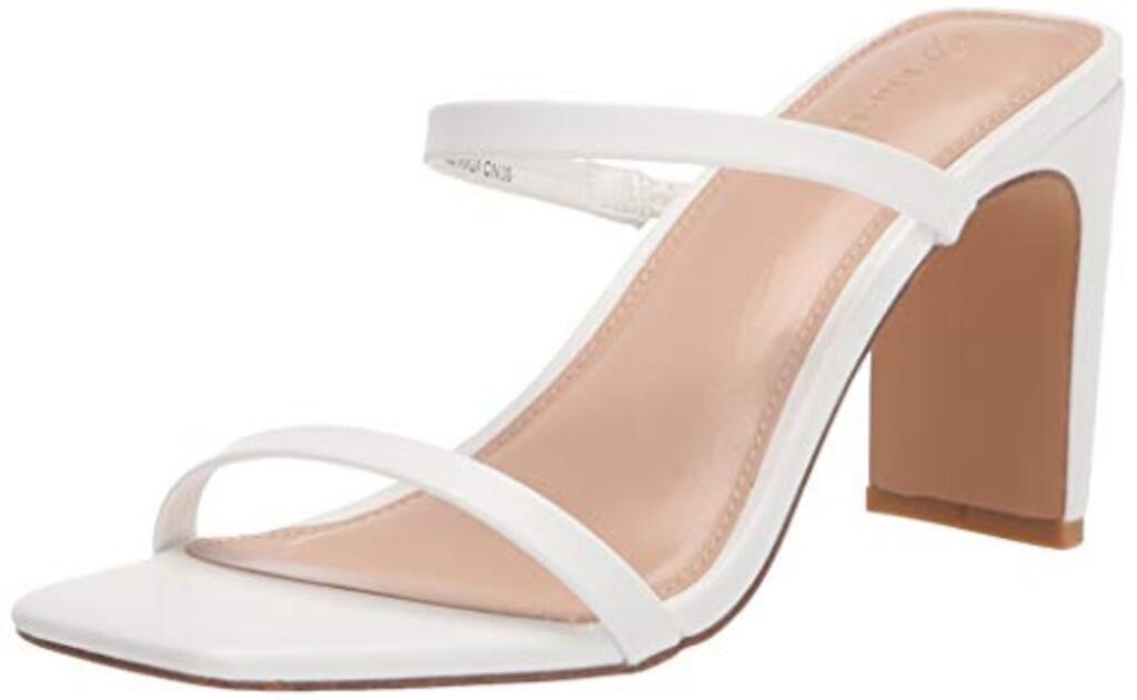 The Drop Women's Avery Square Toe Two Strap High