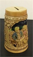 Vintage made in Japan beer stein-look bank