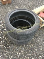 (2) GOODYEAR 245/40R18 LO-PRO TIRES