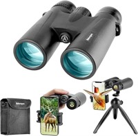 Adorrgon 12x42 HD Binoculars for Adults High Power