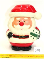 Small Santa cookie jar by Loomco 1993 (couple of