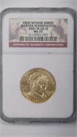 2007 1st Spouse Gold NGC MS70 1/2ozt