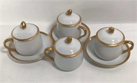 New Lot of 4 Teacup Set