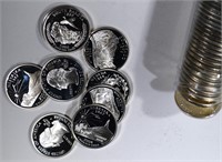 ROLL OF PROOF 90% SILVER STATE QUARTERS-2006