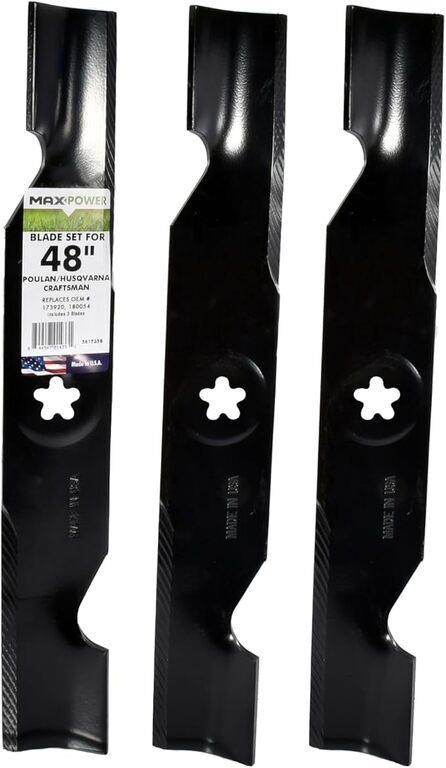 Maxpower 561735 48-Inch Blade Set AYP