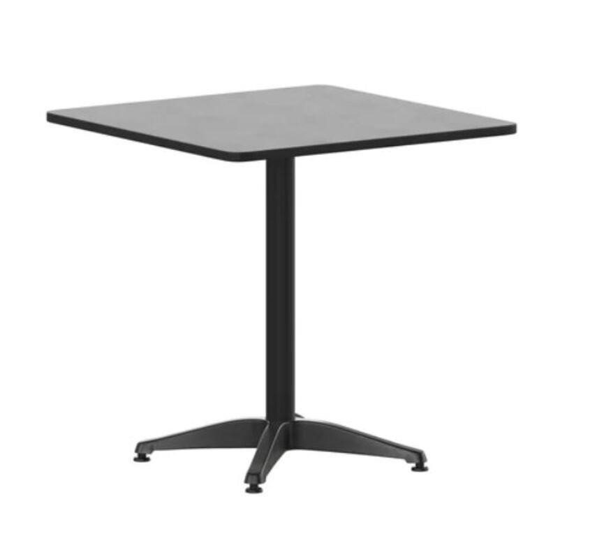 Mellie 27.5'' Square Aluminum Indoor-Outdoor Table