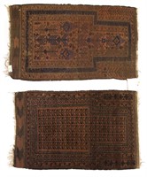 Two Antique Belouch prayer rugs, Afghanistan