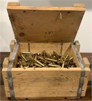 Crate of EMPTY BRASS - PLEASE PREVIEW