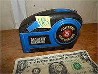 Master Mechanic 25' Powered Tape Measure