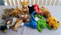 T - LOT OF TY COLLECTIBLE ANIMALS (P90)