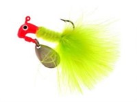 Blakemore Marabou Red & Chartreuse 1/16oz 12pc