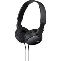 New Sony MDRZX110 Over-Ear Headphones, Black
