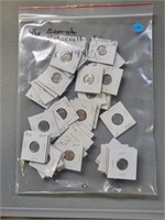 Roosevelt dimes; qty 46; 1970's-1990's. Buyer must