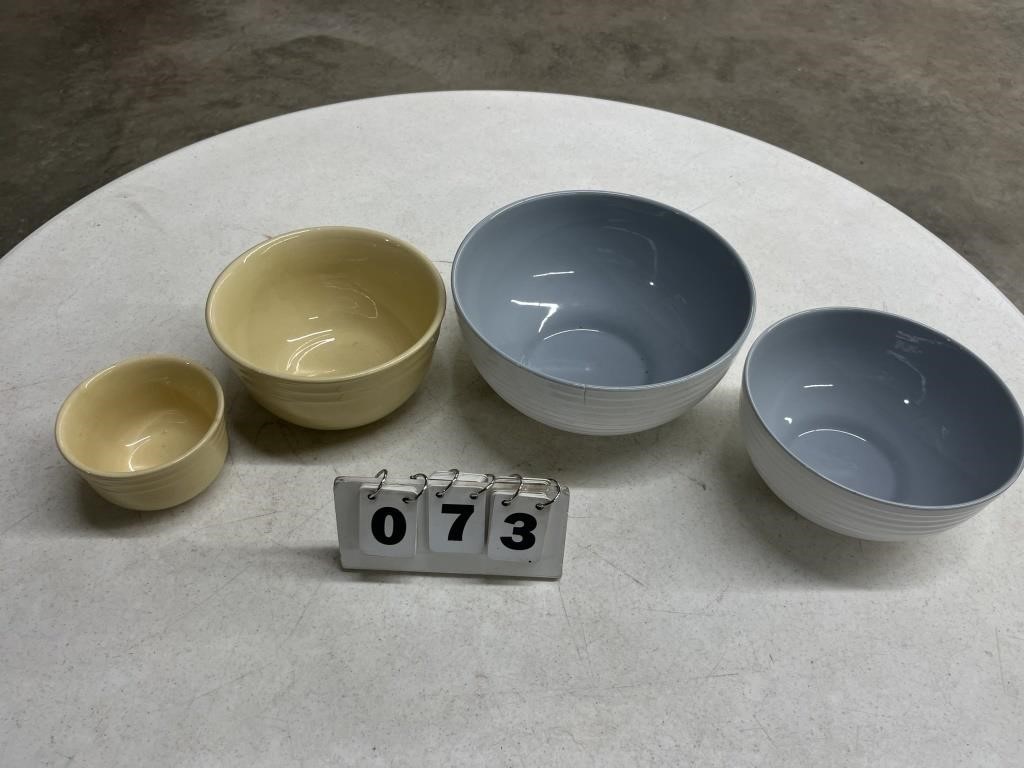 Pottery Mixing Bowls