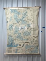 Champion's Official Map Of Alabama - 45"x58"