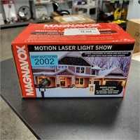 Magnavox motion laser light show