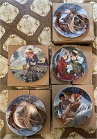 5 Canterbury Tales Collector's Plates