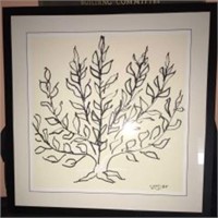 Matisse Le Buisson Print Framed Under Glass