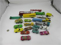 Plusieurs voitures die cast Matchbox