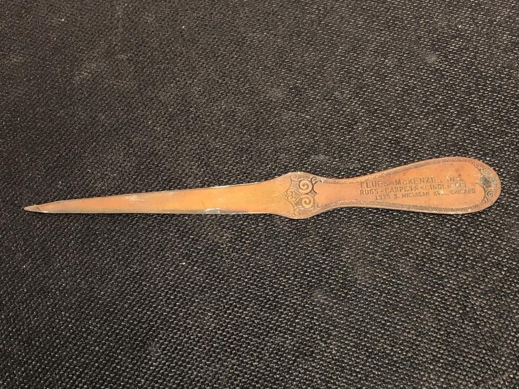 Flues-McKenzie Inc. Rugs & Carpets Letter Opener