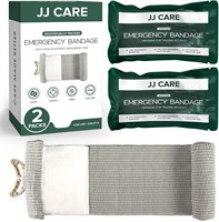 $12  2pk 6 JJ CARE Israeli Bandages  6x6.5