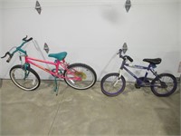 2 Childrens Bicycles