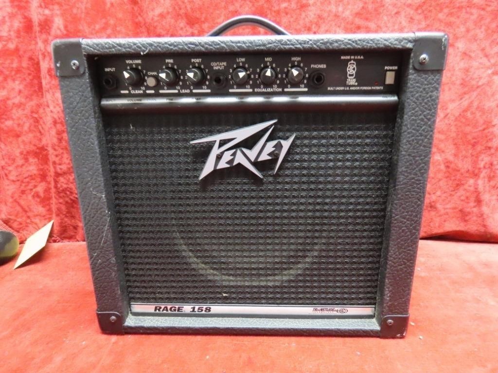 Peavey Rage 158 Speaker amplifier.