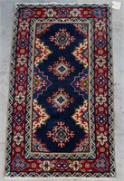 Hand Woven Hamadan Rug or Carpet, 2' 10" x 5' 7"