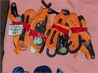 Orange Tie down straps