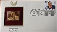 Songwriters Harold Arlen Gold Stamp Replica First