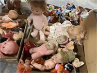 BOX OF DOLLS