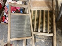 PAIR OF WASHBOARDS