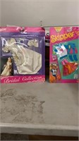 Barbie bridal gown and skipper doll outfit new i