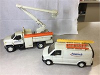 2 AMERITECH TRUCKS