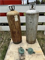 2 - 100 Gal Propane Tanks