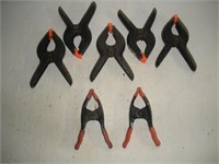 (7) Hand Clamps