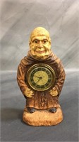 Early 19th Century Lux THE PASTOR Wooden Clock