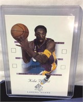 OF) 2002 UPPER DECK SP AUTHENTIC KOBE BRYANT CARD