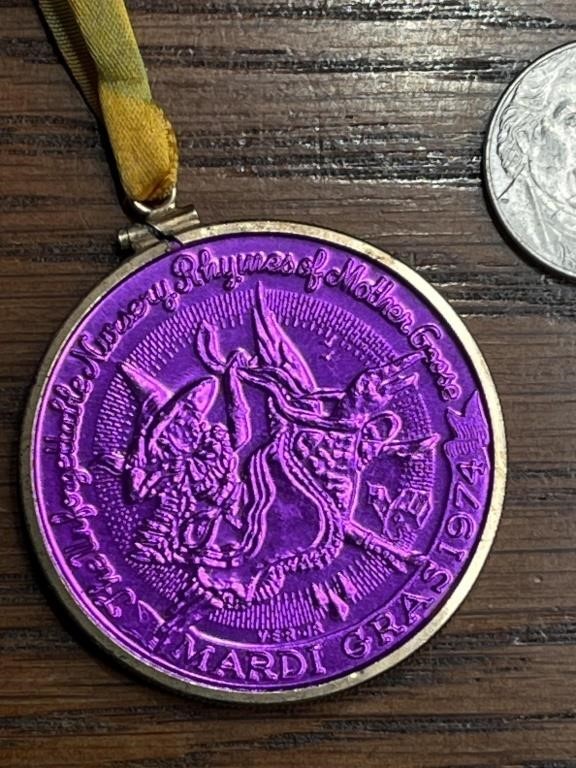 New Orleans Mardi Gras Doubloons Auction