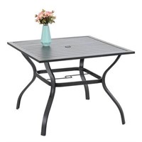 37x37 Outdoor Dining Table - Black