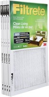 (U) Filtrete 16x25x1 Furnace Filter, MPR 600, MERV